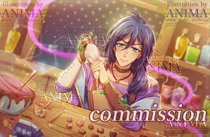 Commission for Fanta Reads